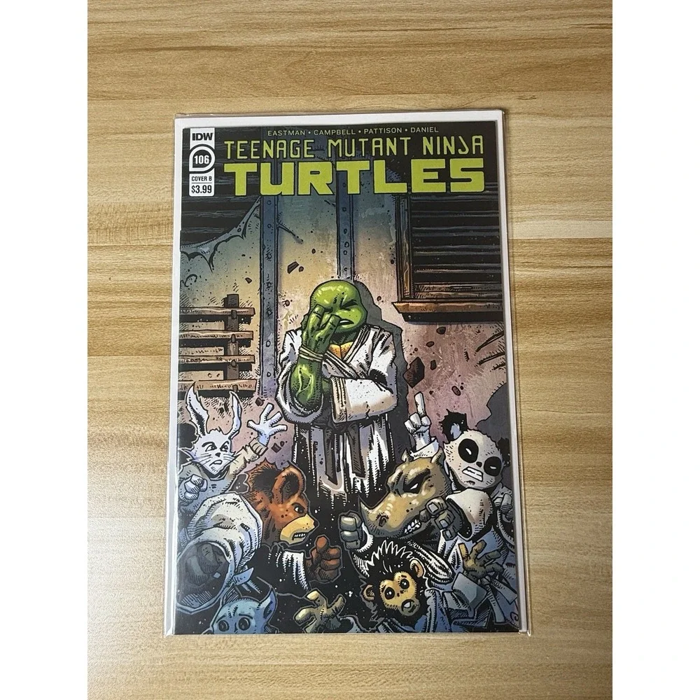 Teenage Mutant Ninja Turtles #106 Cover B Variant TMNT IDW 1st Print 2020